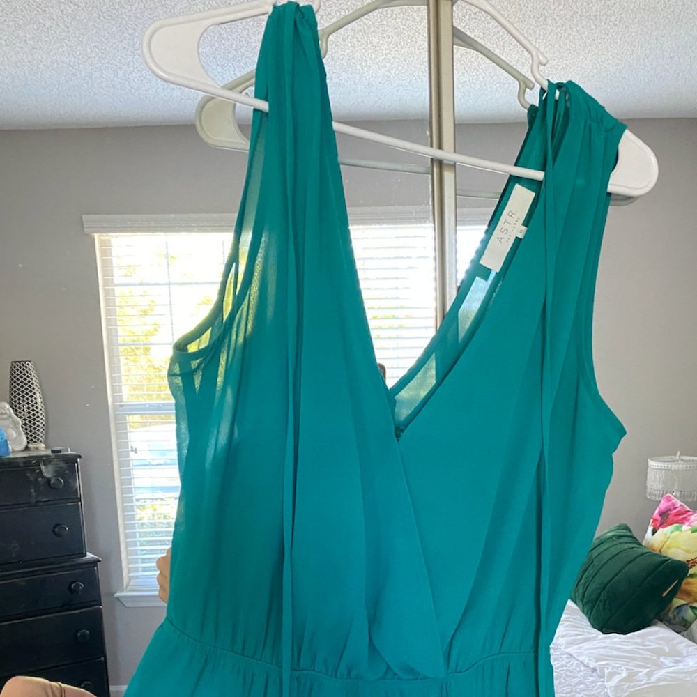 Teal Romper
